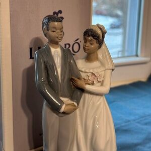 LLADRO 5835 "I DO" Black Legacy Collection! Retired! Mint! Original box!